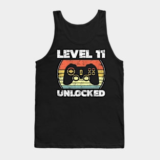 Level 11 Video 11th Birthday Tank Top